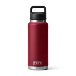 Yeti Rambler 36 Oz Bottle With Chug Cap -Outdoor Camping Store Drinkware BottleChug 36oz HarvestRed Studio PrimaryB 1