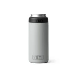 Yeti Rambler 12 Oz Colster Slim Can Insulator -Outdoor Camping Store Drinkware ColsterSlim 12oz GraniteGray Studio PrimaryB 1