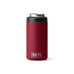 Yeti Rambler 12 Oz Colster Slim Can Insulator -Outdoor Camping Store Drinkware ColsterTall 16oz HarvestRed Studio PrimaryB 1
