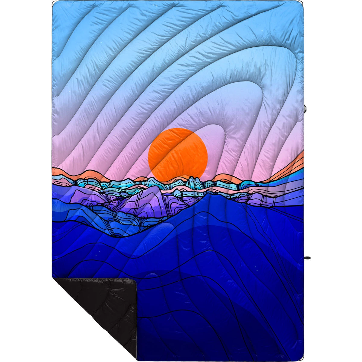 Rumpl Original Puffy Blanket - Printed 1-Person 4 Rumpl Original Puffy Blanket - Printed 1-Person - Image 4