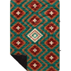 Rumpl Original Puffy Blanket - Printed 1-Person 25 Rumpl Original Puffy Blanket - Printed 1-Person -Outdoor Camping Store TPPB KK1 1 COPPER BASKET KASSIE KUSSMAN OGPUFFY 1P FLATLAY