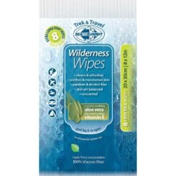 Sea To Summit Trek & Travel Wilderness Bath Wipes XL-8 Pack