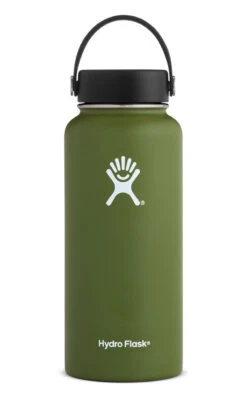 Hydro Flask 32 Oz Wide Mouth Water Bottle -Outdoor Camping Store olive32